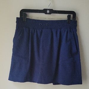 Lou & Grey Skort Navy Blue Women Size Medium‎
